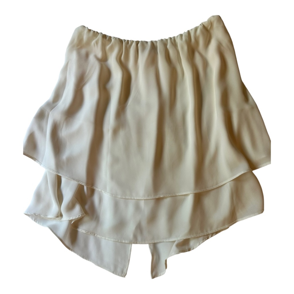 Revolve Flowy Layered Tube Top Blouse